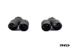 Kies-Motorsports IND Distribution TREVORA G42 / G2X 3 / 4 Series Cerakote Black Exhaust Tip Set