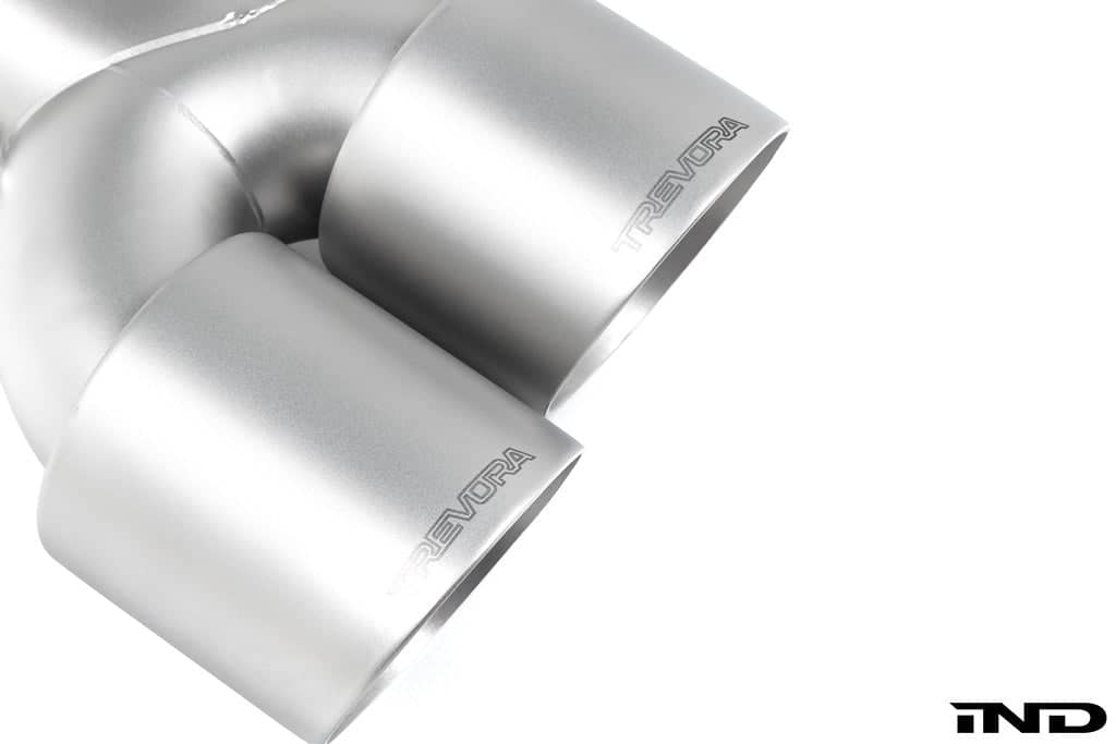 Kies-Motorsports IND Distribution TREVORA G42 / G2X 3 / 4 Series Cerakote Black Exhaust Tip Set