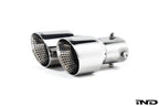Kies-Motorsports IND Distribution TREVORA G42 / G2X 3 / 4 Series Cerakote Black Exhaust Tip Set Polished