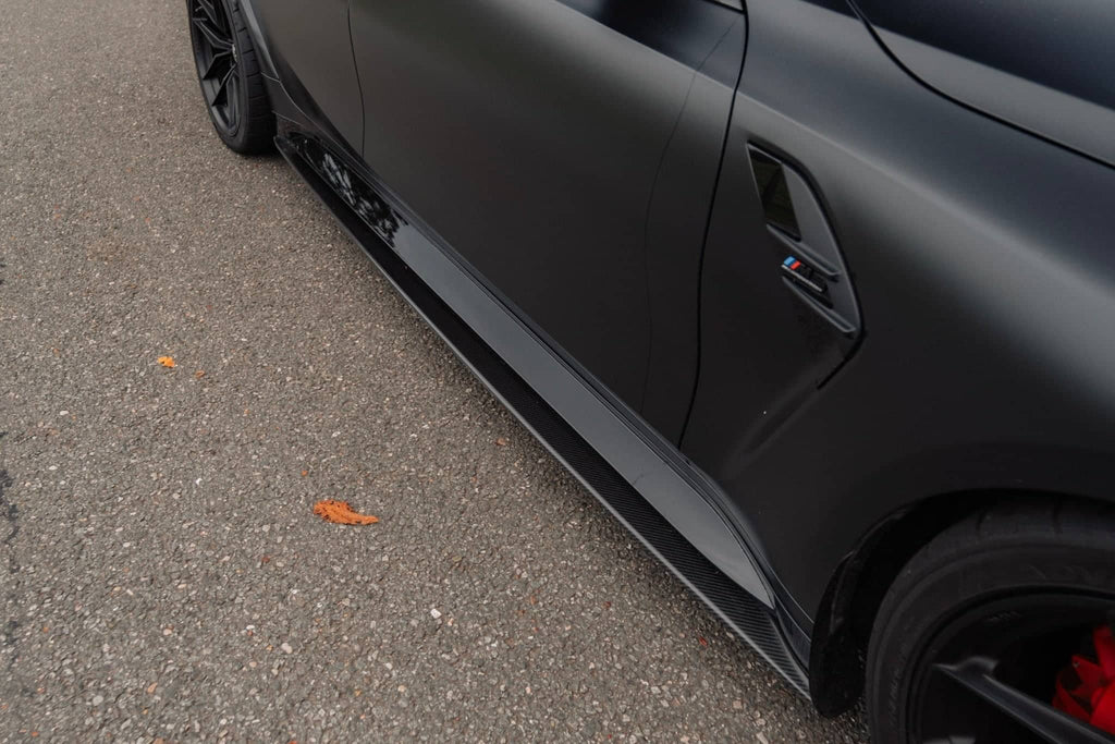 Kies-Motorsports IND Distribution TREVORA G80 M3 Pre-Preg Carbon Fiber PR-1 Side Skirts