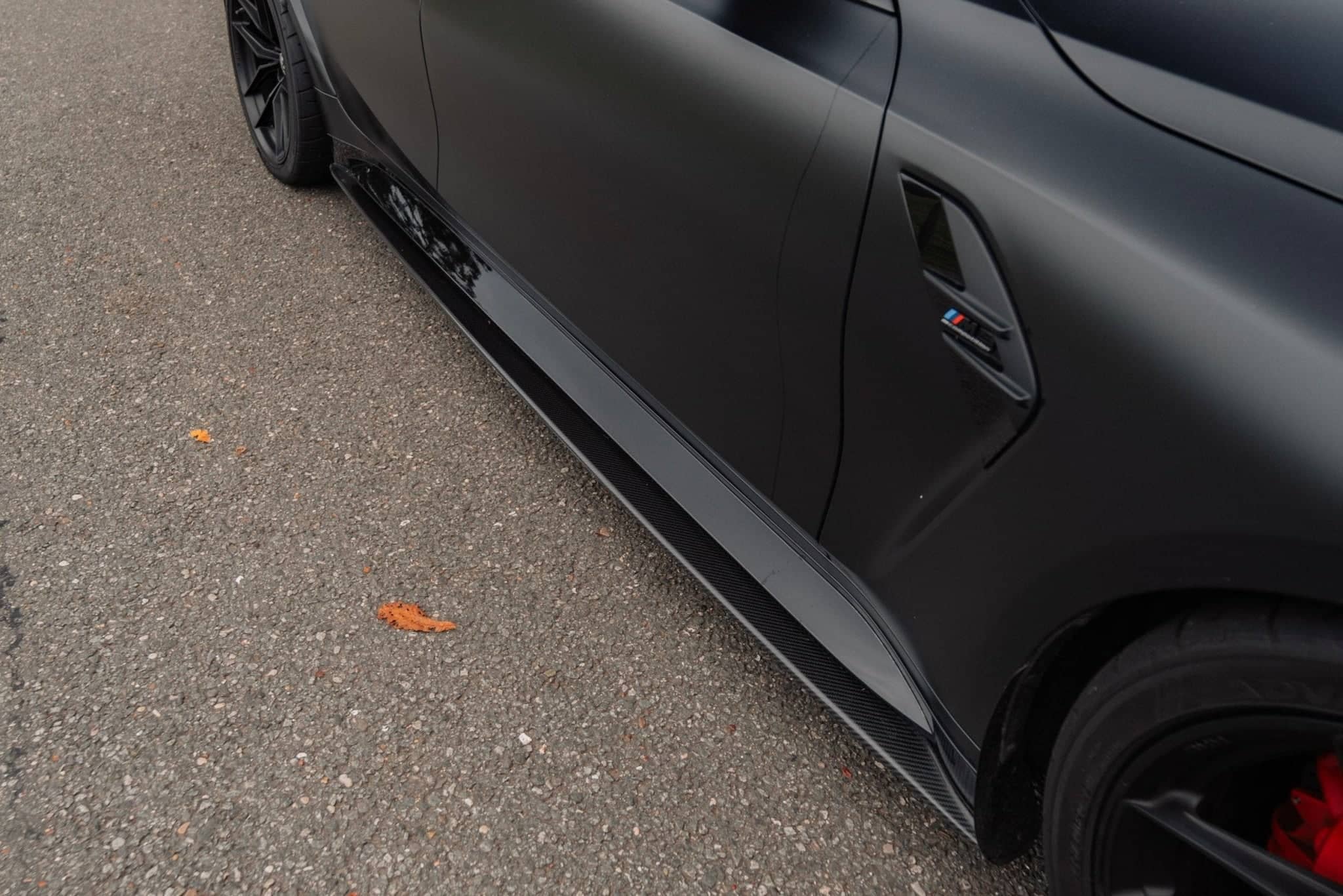 Kies-Motorsports IND Distribution TREVORA G80 M3 Pre-Preg Carbon Fiber PR-1 Side Skirts