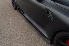 Kies-Motorsports IND Distribution TREVORA G80 M3 Pre-Preg Carbon Fiber PR-1 Side Skirts