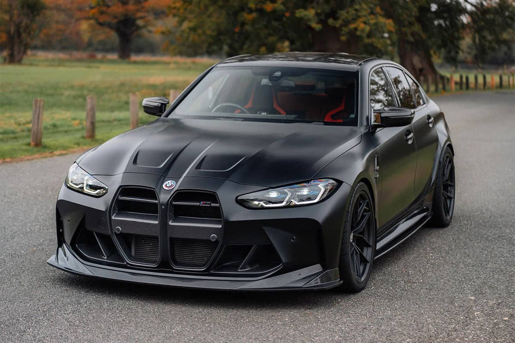 Kies-Motorsports IND Distribution TREVORA G80 M3 Pre-Preg Carbon Fiber PR-1 Side Skirts