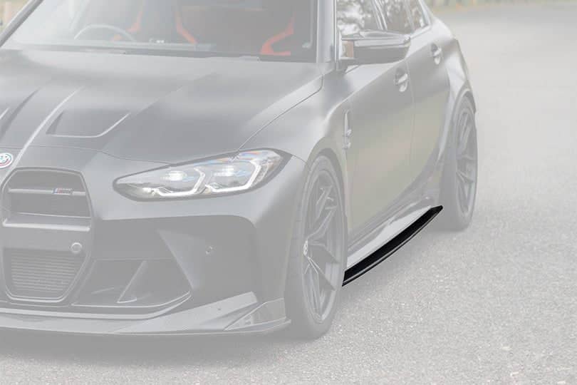 TREVORA G80 M3 Pre-Preg Carbon Fiber PR-1 Side Skirts Secondary image