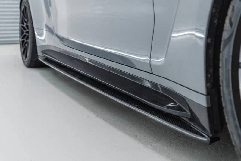 Kies-Motorsports IND Distribution TREVORA G82 / G83 M4 Pre-Preg Carbon Fiber PR-1 Side Skirts