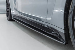 Kies-Motorsports IND Distribution TREVORA G82 / G83 M4 Pre-Preg Carbon Fiber PR-1 Side Skirts