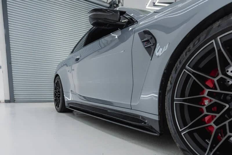 Kies-Motorsports IND Distribution TREVORA G82 / G83 M4 Pre-Preg Carbon Fiber PR-1 Side Skirts