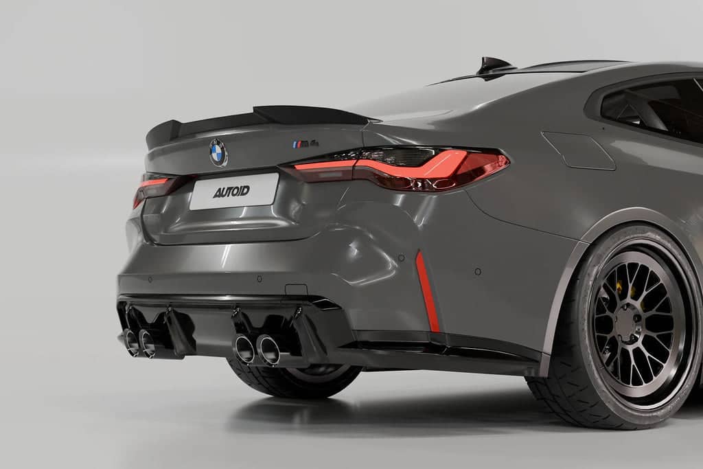 TREVORA G82 M4 Carbon Fiber PR-1 Rear Trunk Spoiler Secondary image