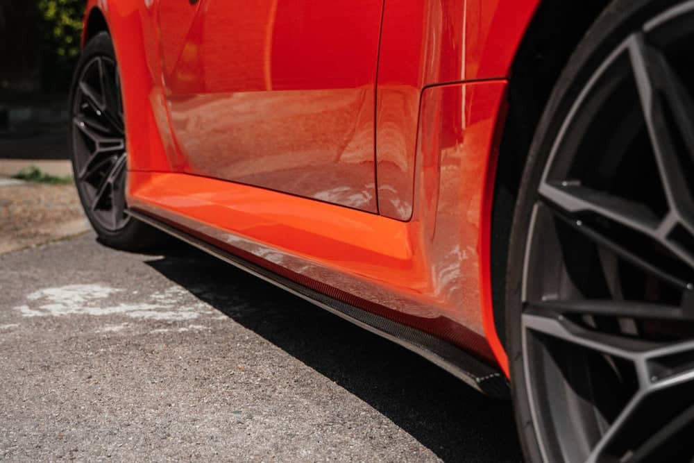 Kies-Motorsports IND Distribution TREVORA G87 M2 Carbon Flat Side Skirt Set