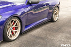 Kies-Motorsports IND Distribution TREVORA G87 M2 Carbon Flat Side Skirt Set