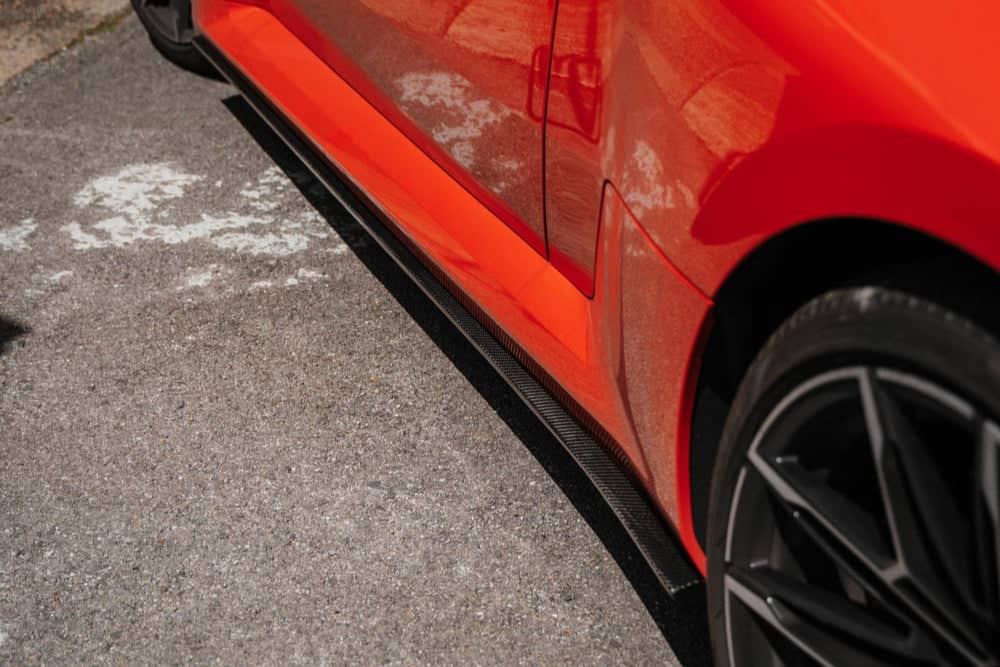 Kies-Motorsports IND Distribution TREVORA G87 M2 Carbon Flat Side Skirt Set