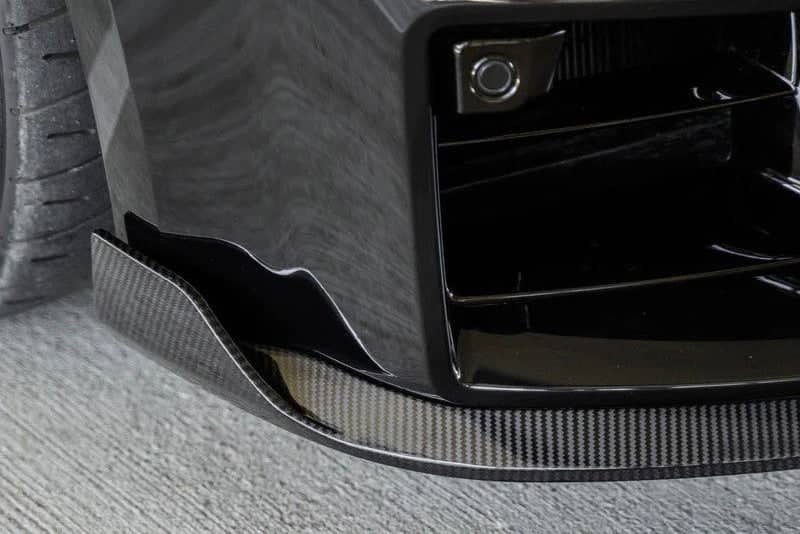 Kies-Motorsports IND Distribution TREVORA G87 M2 Carbon Front Splitter with Winglets