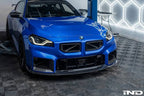 Kies-Motorsports IND Distribution TREVORA G87 M2 Carbon Front Splitter with Winglets