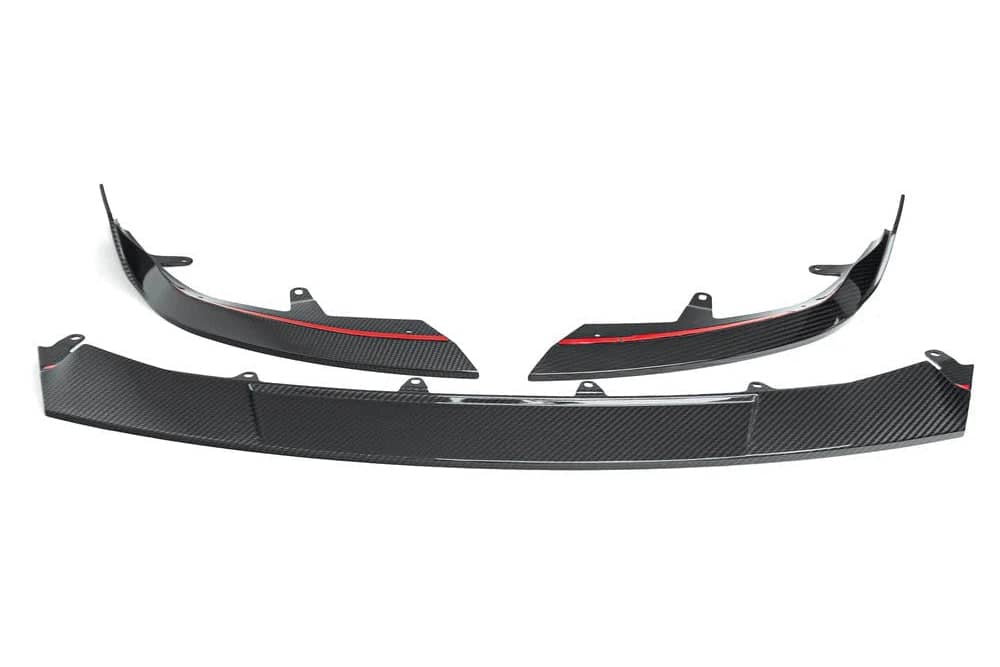 Kies-Motorsports IND Distribution TREVORA G87 M2 Carbon Front Splitter with Winglets