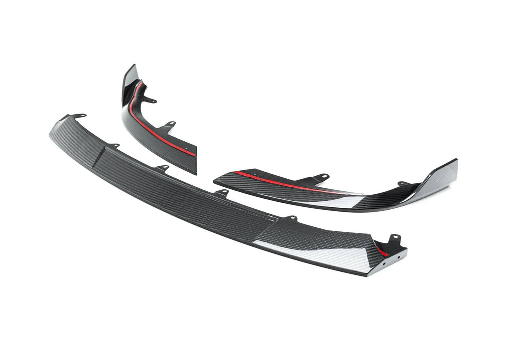 Kies-Motorsports IND Distribution TREVORA G87 M2 Carbon Front Splitter with Winglets