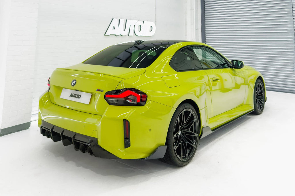 Kies-Motorsports IND Distribution TREVORA G87 M2 Carbon Rear Bumper Winglet Set