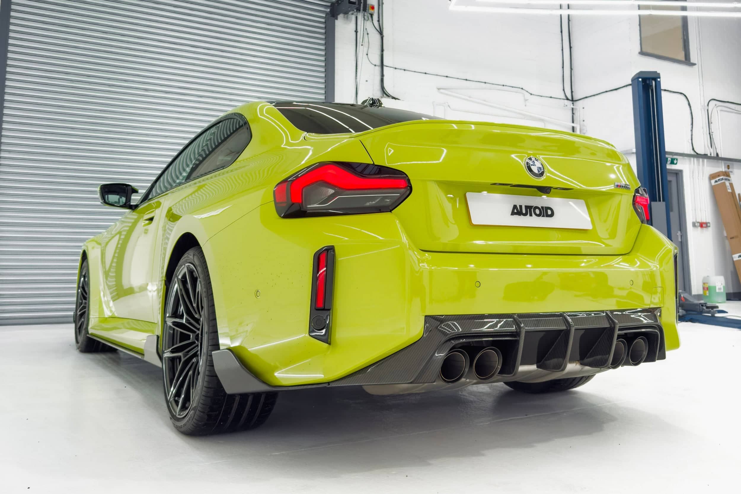Kies-Motorsports IND Distribution TREVORA G87 M2 Carbon Rear Bumper Winglet Set