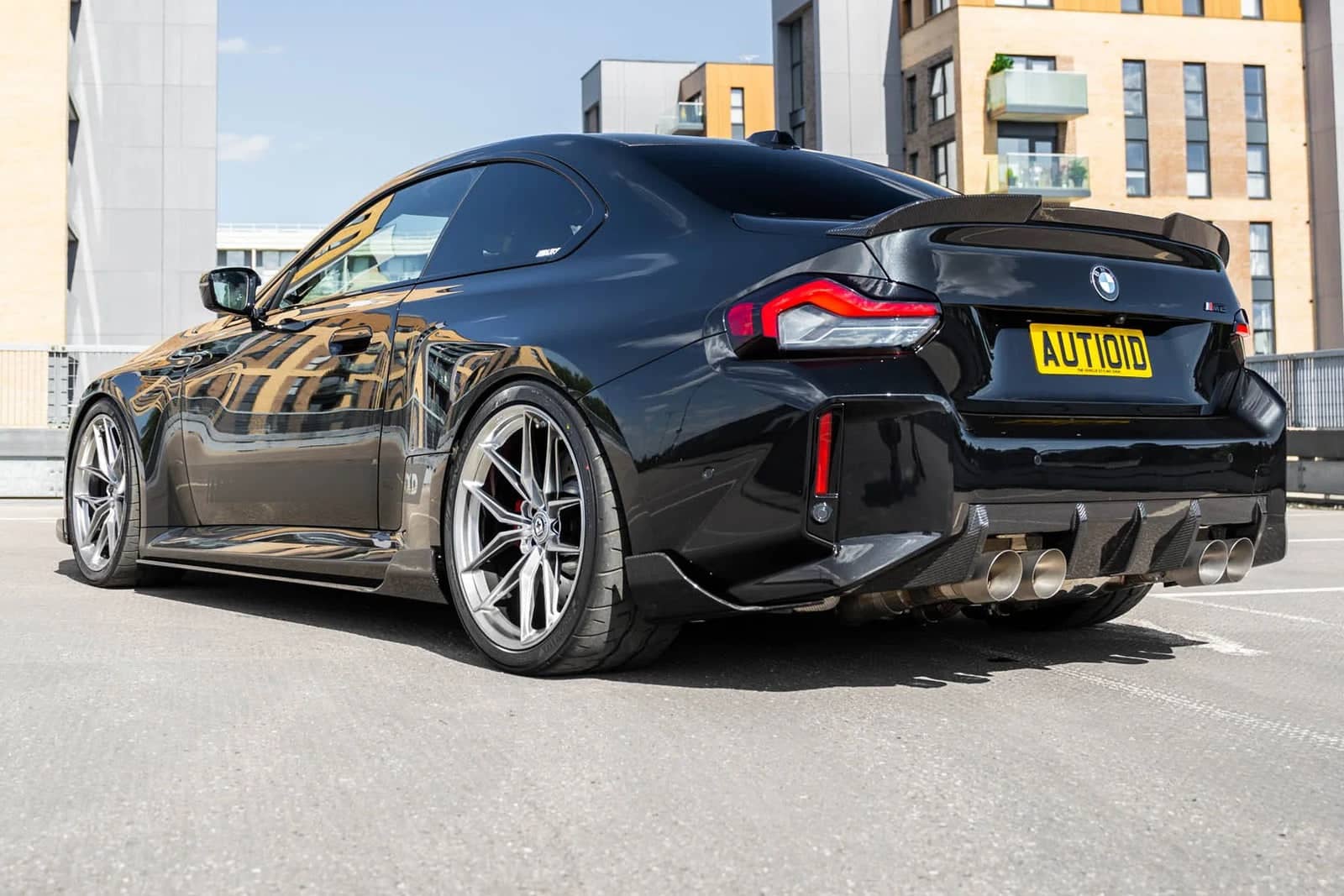 Kies-Motorsports IND Distribution TREVORA G87 M2 Carbon Rear Bumper Winglet Set