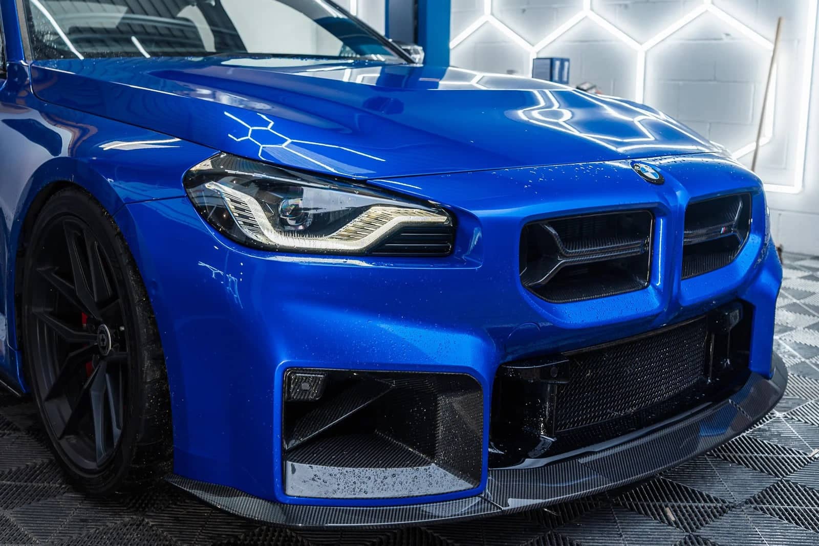 Kies-Motorsports IND Distribution TREVORA G87 M2 TR87 Carbon Flat Front Splitter