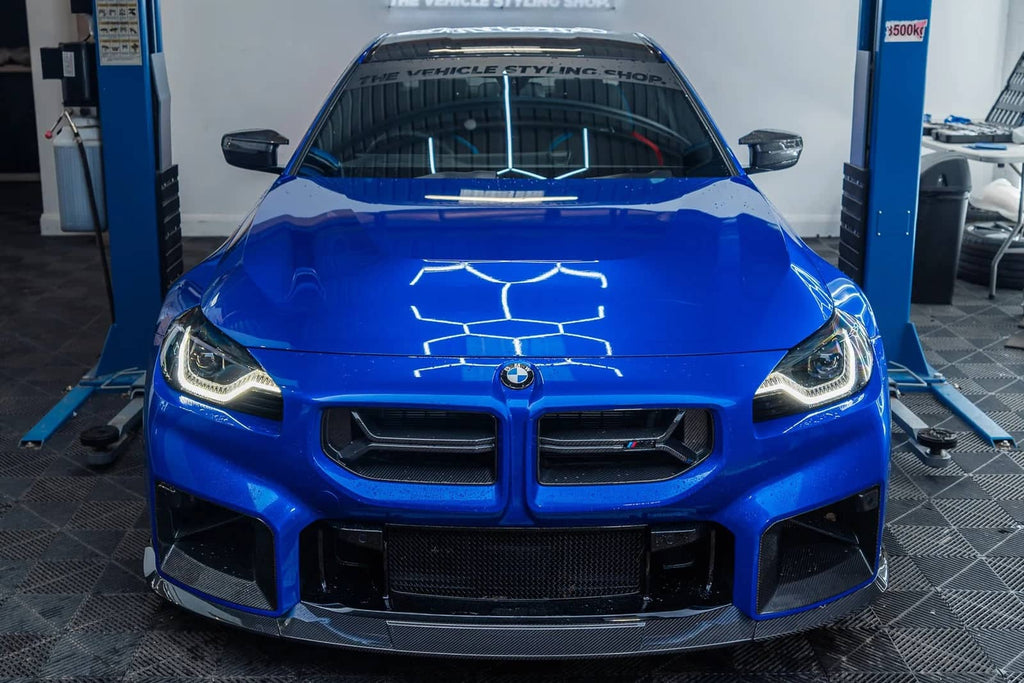 Kies-Motorsports IND Distribution TREVORA G87 M2 TR87 Carbon Flat Front Splitter