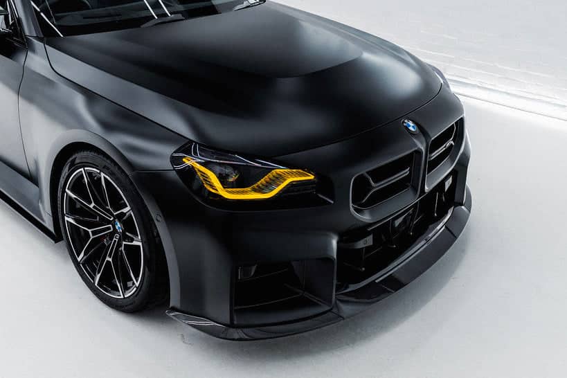 Kies-Motorsports IND Distribution TREVORA G87 M2 TR87 Carbon Flat Front Splitter