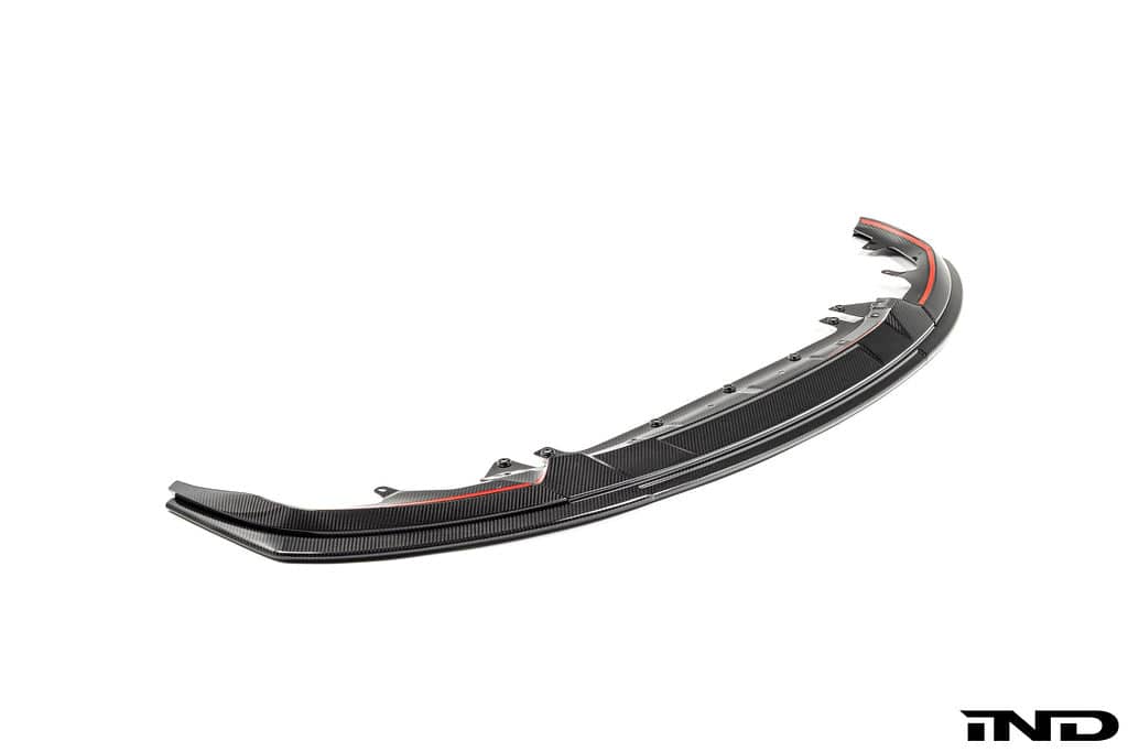 Kies-Motorsports IND Distribution TREVORA G87 M2 TR87 Track Pre-Preg Carbon Fibre Front Splitter Track Splitter with Flat Ends