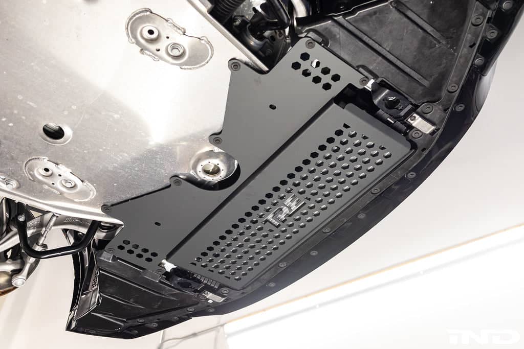 Kies-Motorsports IND Distribution TREVORA G8X M2 / M3 / M4 Metal Skid Plate and Arch Clearance Kit