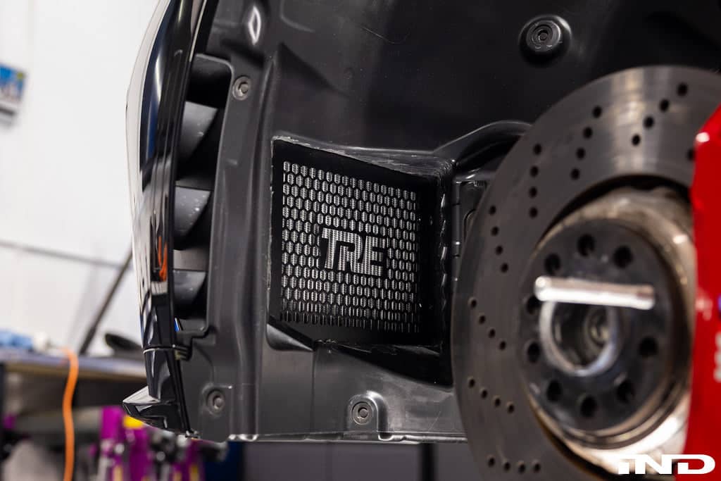 Kies-Motorsports IND Distribution TREVORA G8X M2 / M3 / M4 Metal Skid Plate and Arch Clearance Kit