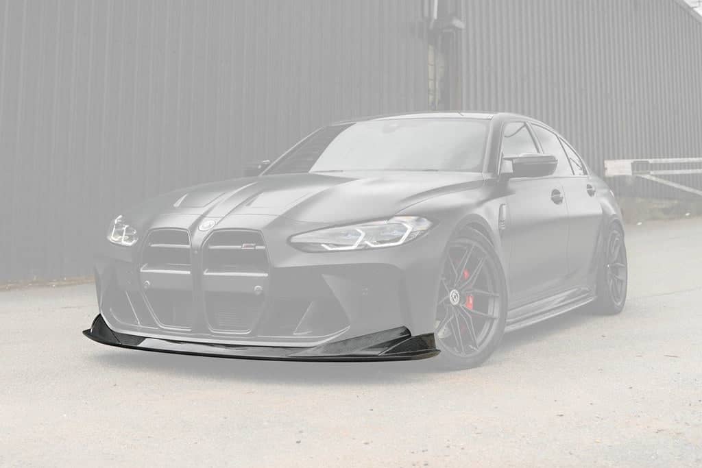 TREVORA G8X M3 / M4 Carbon Fiber PR-1 Front Splitter Secondary image