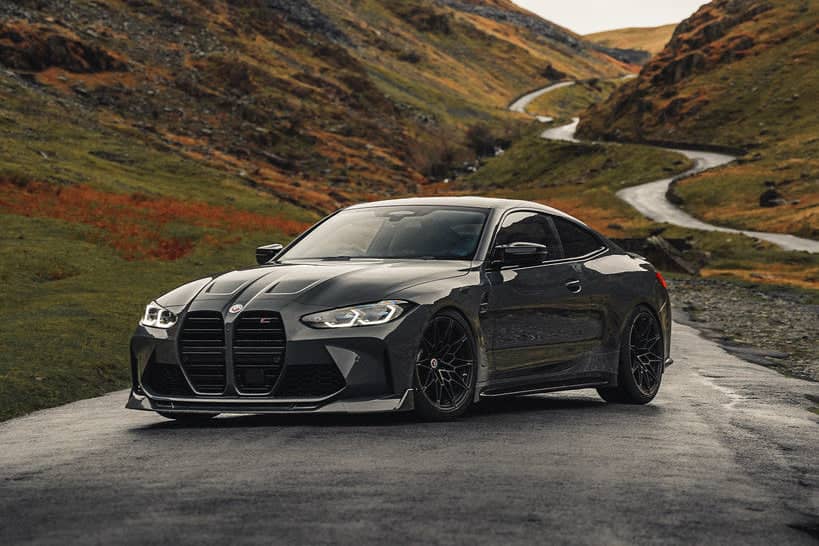 Kies-Motorsports IND Distribution TREVORA G8X M3 / M4 Pre-Preg Carbon Fiber ID-01 Front Splitter