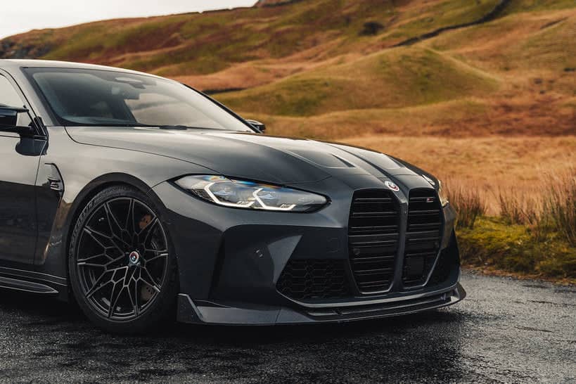 Kies-Motorsports IND Distribution TREVORA G8X M3 / M4 Pre-Preg Carbon Fiber ID-01 Front Splitter