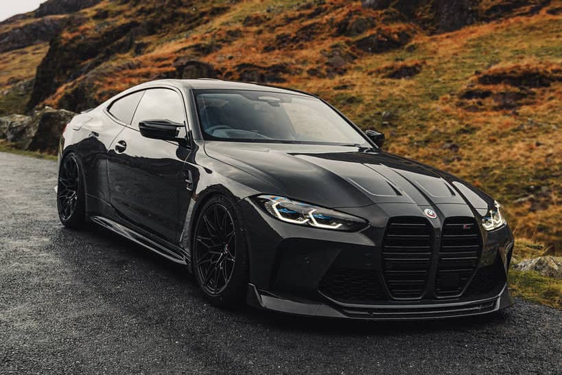 Kies-Motorsports IND Distribution TREVORA G8X M3 / M4 Pre-Preg Carbon Fiber ID-01 Front Splitter