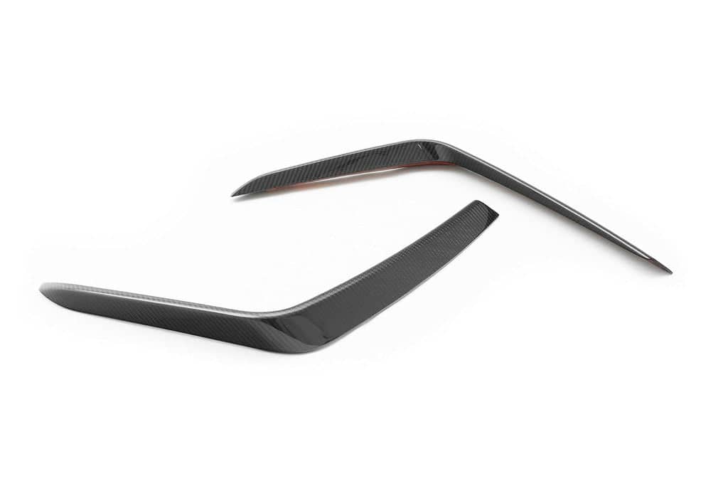 Kies-Motorsports IND Distribution TREVORA G90 / G99 M5 Carbon Fiber PR-1 Front Duct Extension Trims