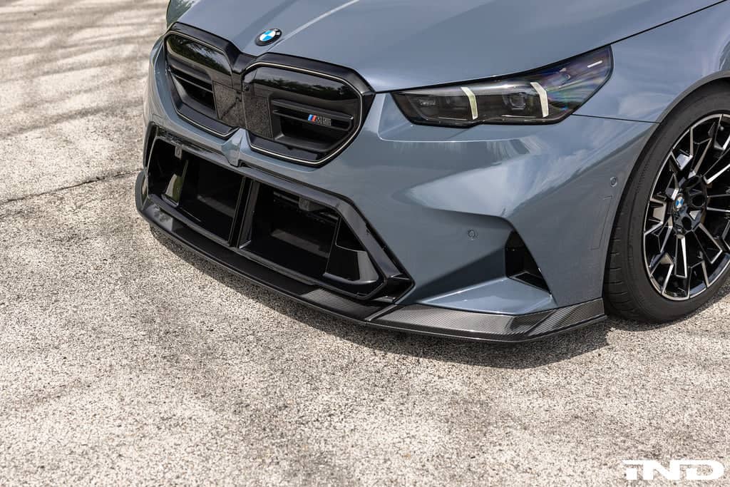 Kies-Motorsports IND Distribution TREVORA G90 / G99 M5 Carbon Fiber PR-1 Front Splitter