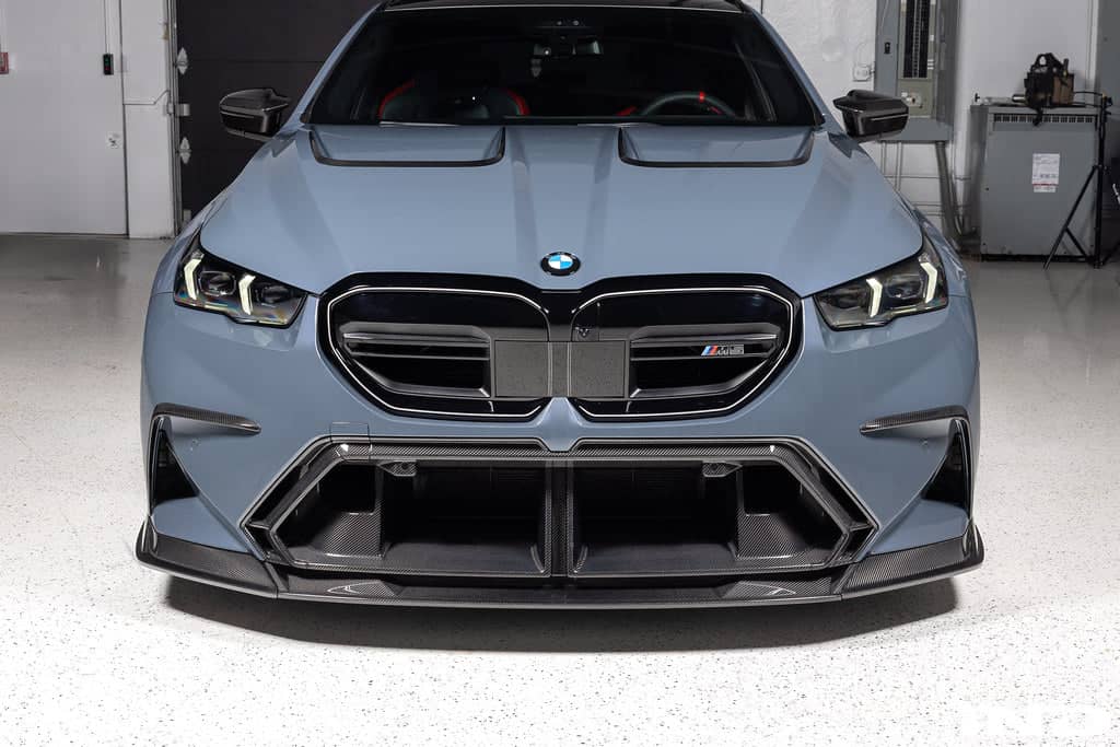 Kies-Motorsports IND Distribution TREVORA G90 / G99 M5 Carbon Fiber PR-1 Front Splitter