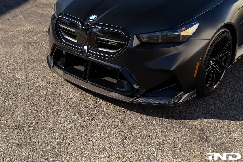 Kies-Motorsports IND Distribution TREVORA G90 / G99 M5 Carbon Fiber PR-1 Front Splitter