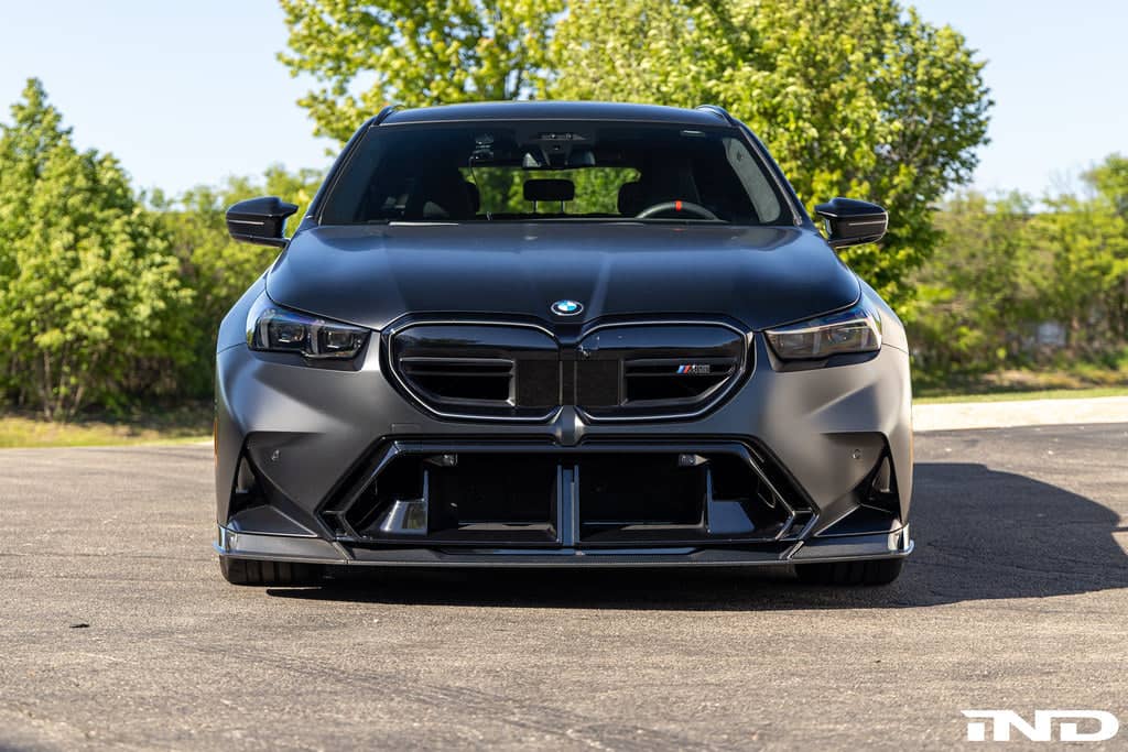 Kies-Motorsports IND Distribution TREVORA G90 / G99 M5 Carbon Fiber PR-1 Front Splitter