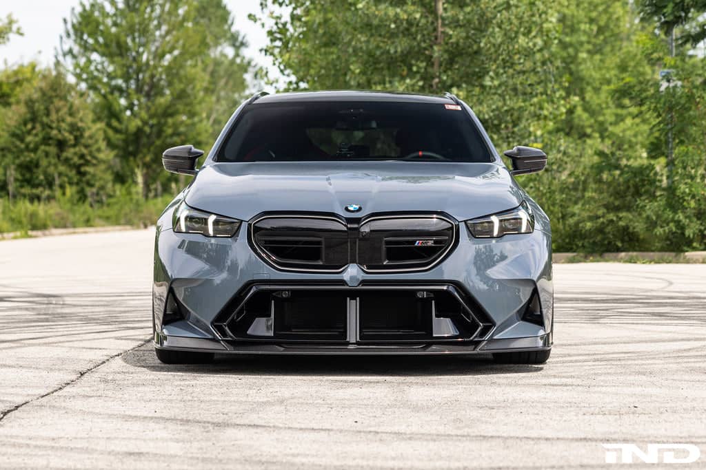 Kies-Motorsports IND Distribution TREVORA G90 / G99 M5 Carbon Fiber PR-1 Front Splitter