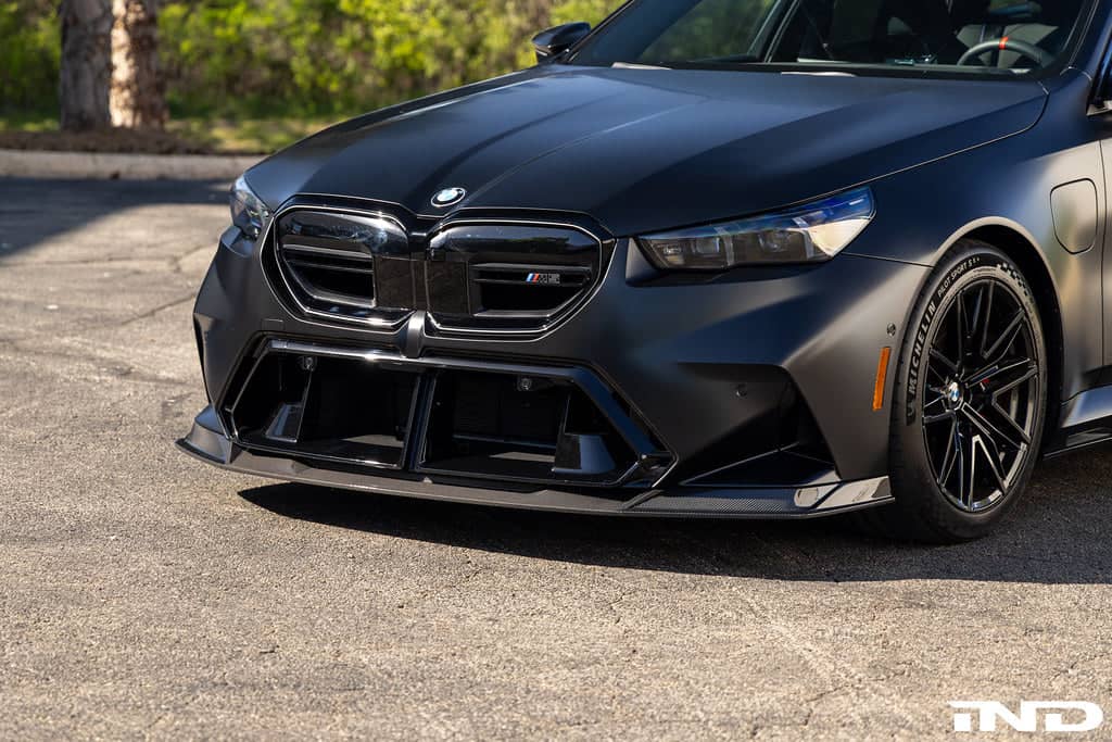 Kies-Motorsports IND Distribution TREVORA G90 / G99 M5 Carbon Fiber PR-1 Front Splitter