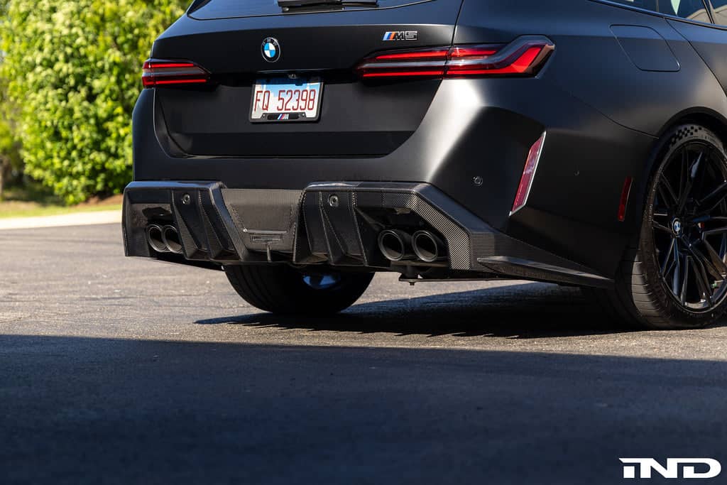 Kies-Motorsports IND Distribution TREVORA G90 / G99 M5 Carbon Fiber PR-1 Rear Diffuser
