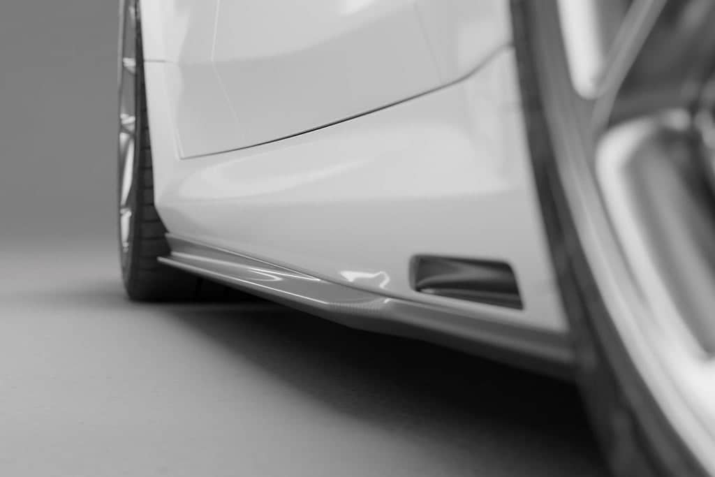 Kies-Motorsports IND Distribution TREVORA G90 / G99 M5 Carbon Fiber PR-1 Side Skirts