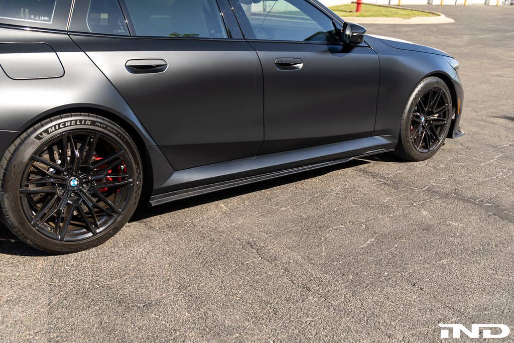 Kies-Motorsports IND Distribution TREVORA G90 / G99 M5 Carbon Fiber PR-1 Side Skirts