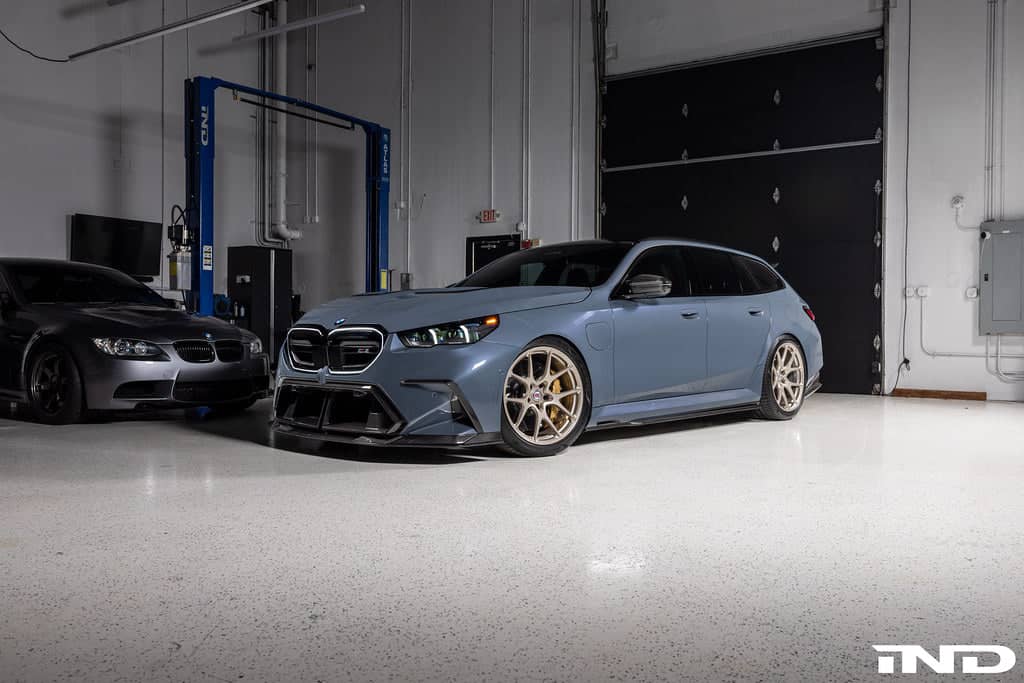 Kies-Motorsports IND Distribution TREVORA G90 / G99 M5 Carbon Fiber PR-1 Side Skirts