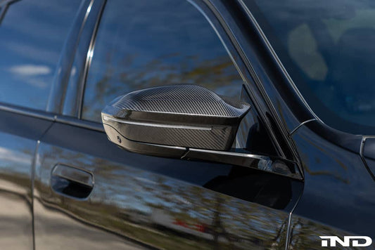 Kies-Motorsports IND Distribution TREVORA G90 M5 / G60 i5 M60 Carbon Mirror Cover Set