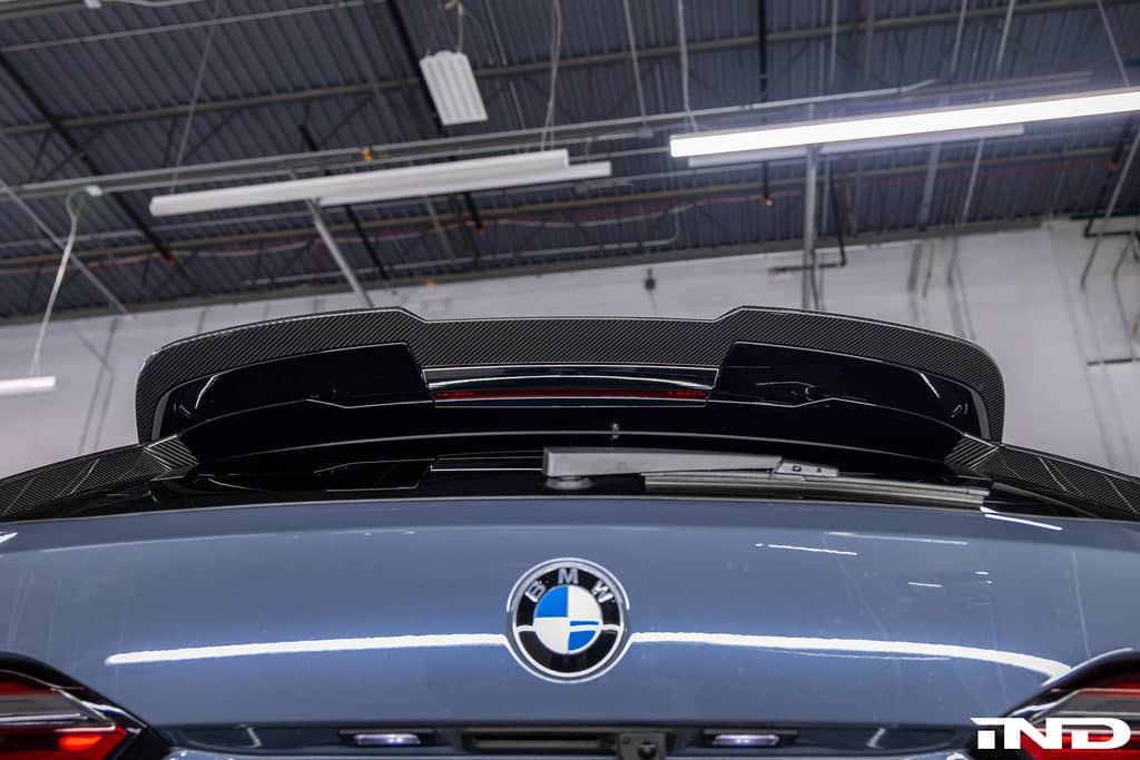 Kies-Motorsports IND Distribution TREVORA G99 M5 Carbon Fiber PR-1 Rear Roof Spoiler