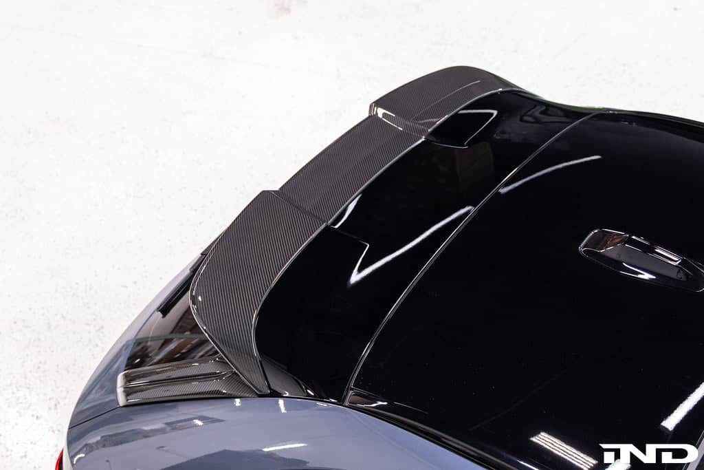 Kies-Motorsports IND Distribution TREVORA G99 M5 Carbon Fiber PR-1 Rear Roof Spoiler
