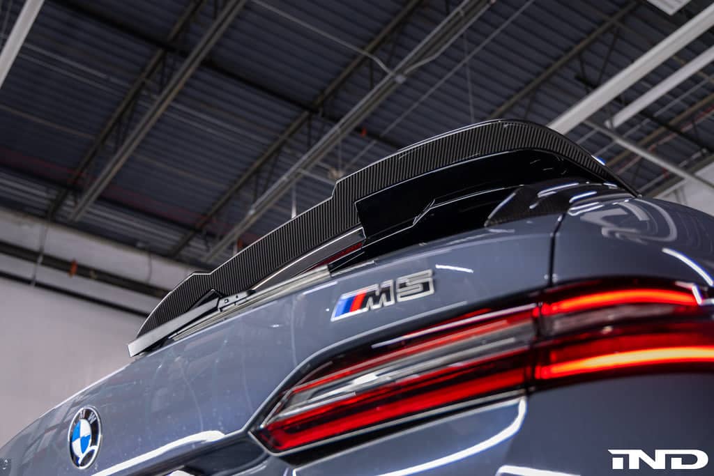 Kies-Motorsports IND Distribution TREVORA G99 M5 Carbon Fiber PR-1 Rear Roof Spoiler