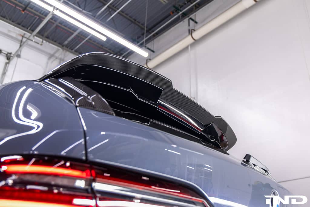 Kies-Motorsports IND Distribution TREVORA G99 M5 Carbon Fiber PR-1 Rear Roof Spoiler