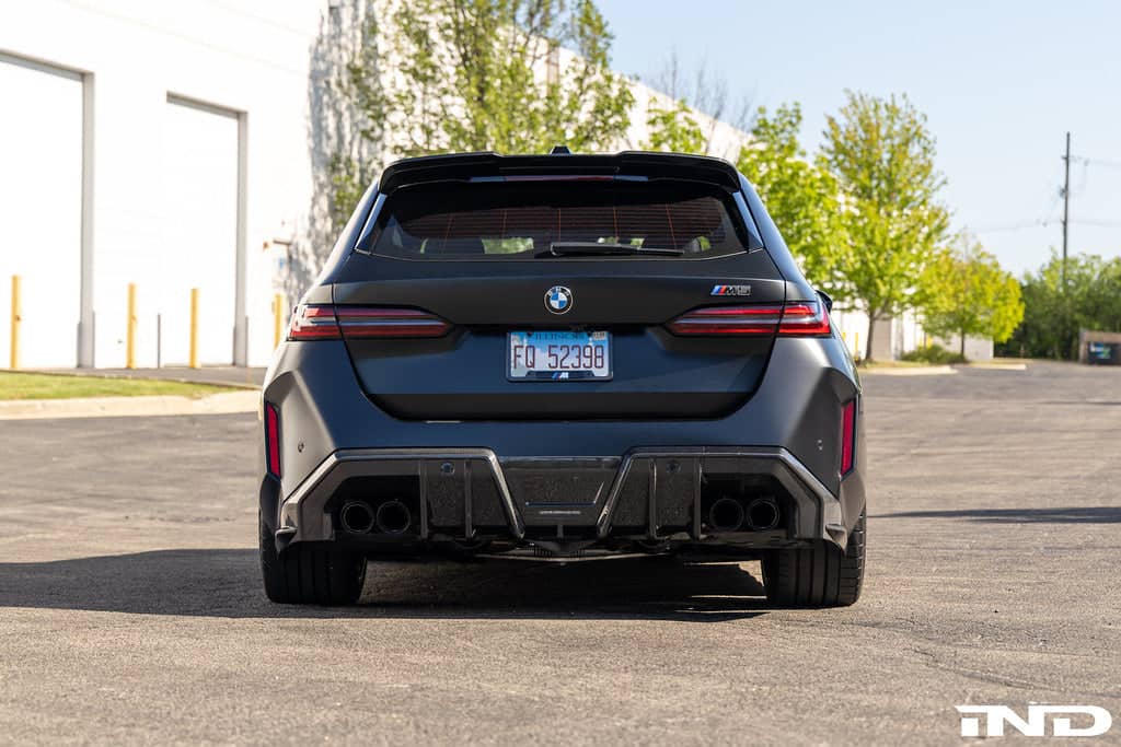 Kies-Motorsports IND Distribution TREVORA G99 M5 Carbon Fiber PR-1 Rear Roof Spoiler