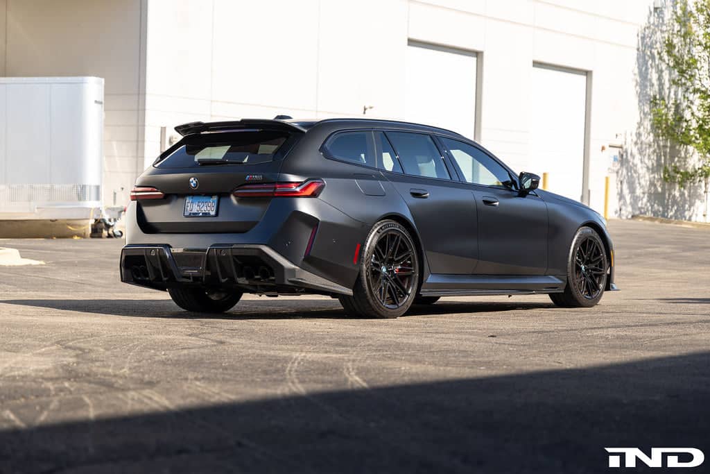 Kies-Motorsports IND Distribution TREVORA G99 M5 Carbon Fiber PR-1 Rear Roof Spoiler